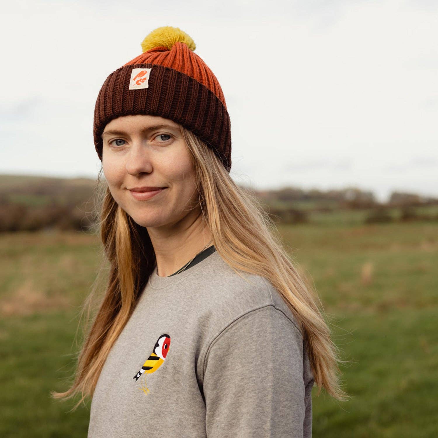 Matt Sewell Hawfinch Bobble Hat