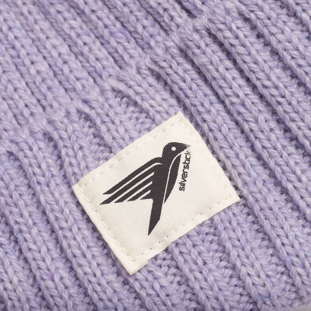 Moffat merino wool beanie: Iris / ONE SIZE