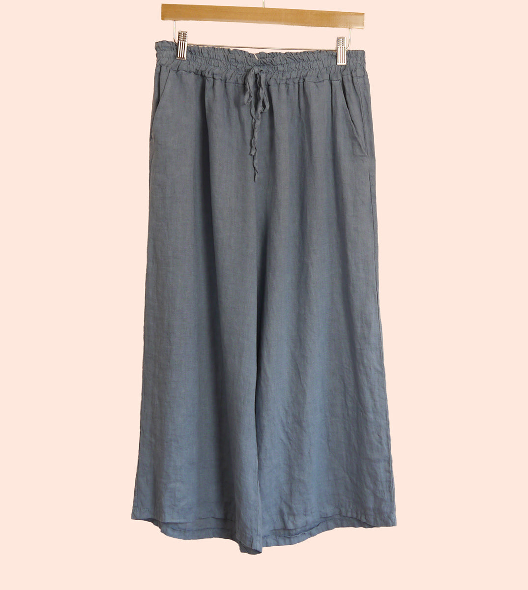 Capri Trouser in Forget-Me-Not