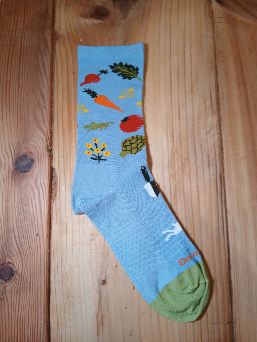 Darn Tough Farmers Market Lightweight Crew Socks Sky Blue