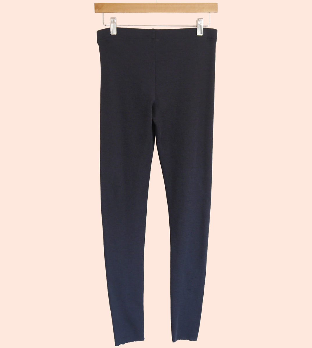 Merino Wool Leggings in Charcoal