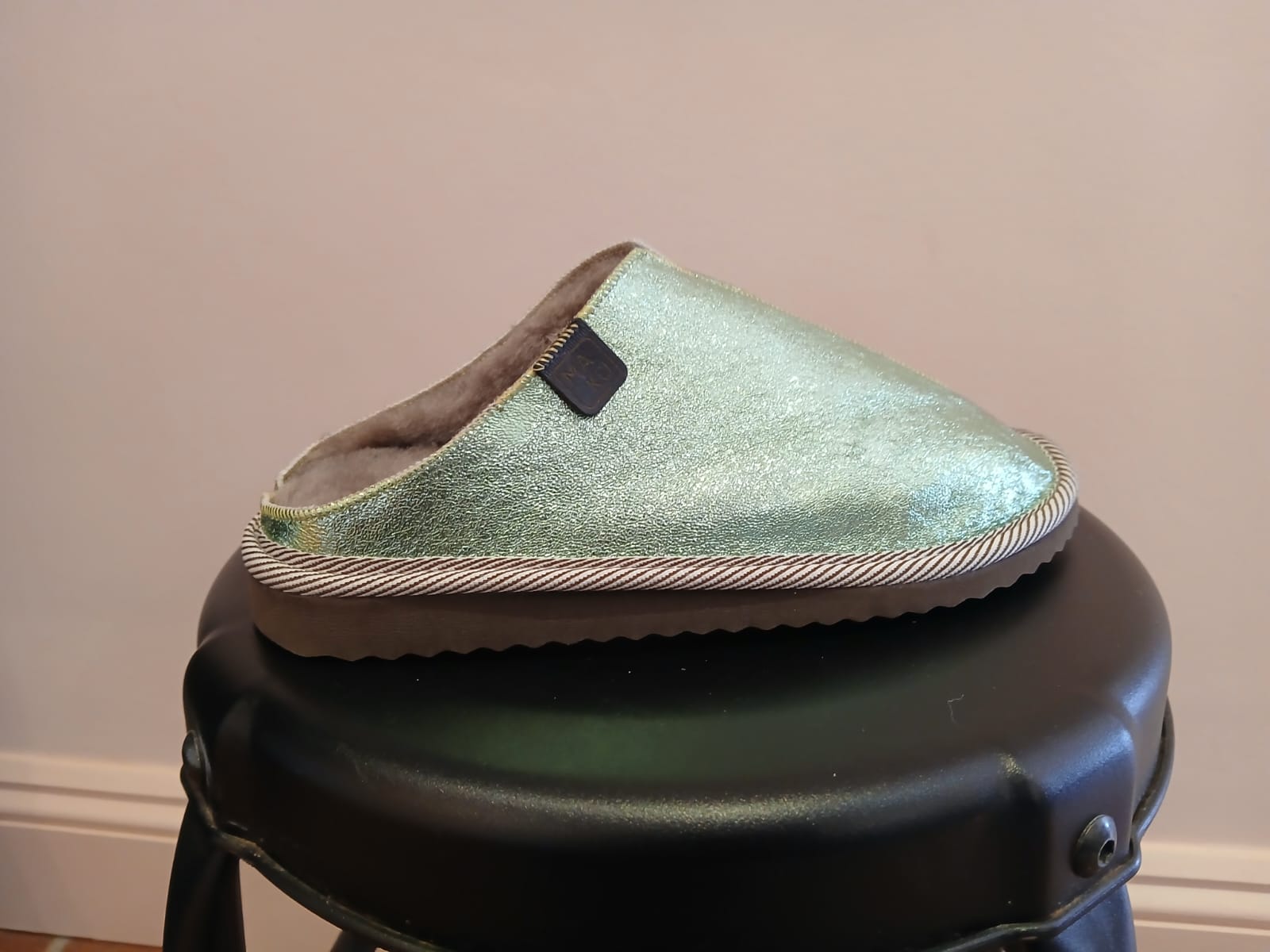 POLIN Slipper in Mint