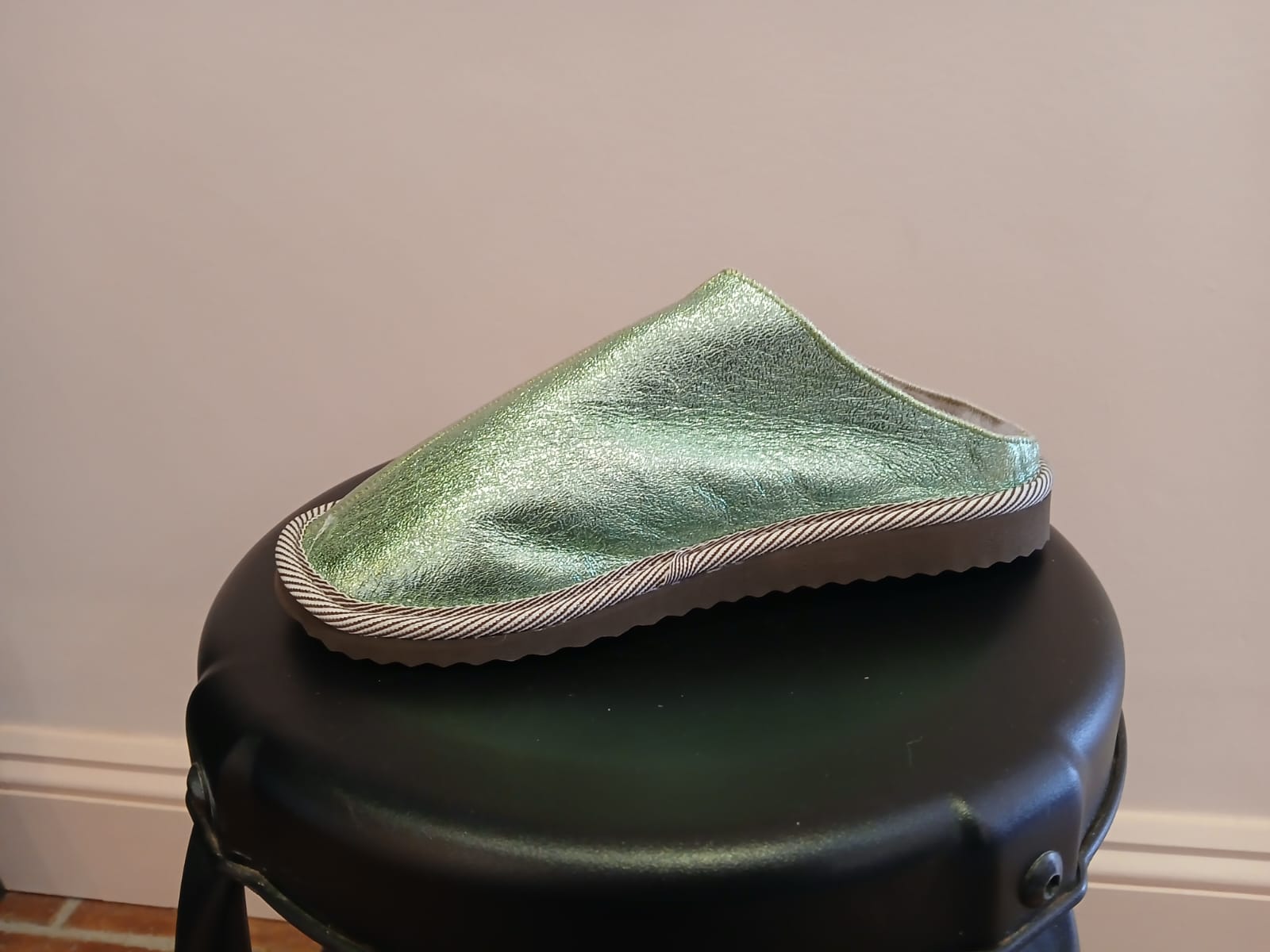 POLIN Slipper in Mint