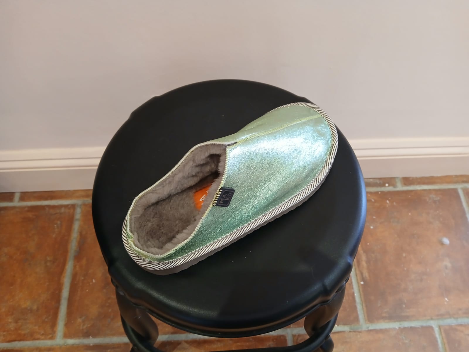 POLIN Slipper in Mint